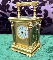 Mappin And Webb  8-day Carriage Clock 