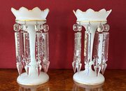 Pair Of Victorian Lustres, Circa 1880