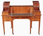 Satinwood Carlton House Desk, Circa 1910