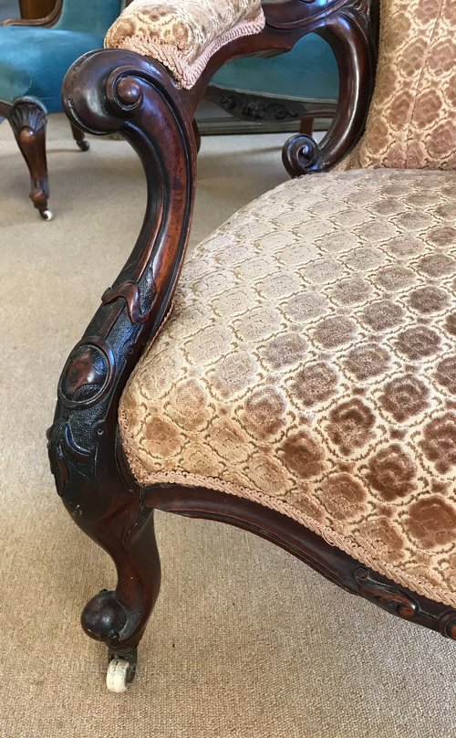 Victorian Salon Chair as920a093 / 746 - Antiques Atlas