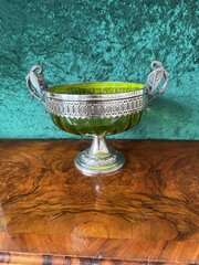WMF Twin Handled Pedestal Bowl, Circa 1900