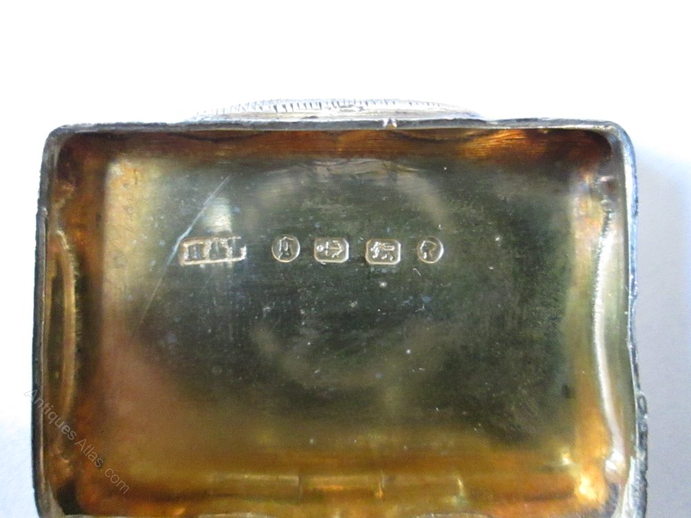 Antiques Atlas Silver Vinaigrette Victorian