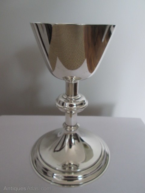 silver wedding chalice