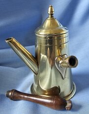 Late 18th Century Brass Cream Or Milk Pot 