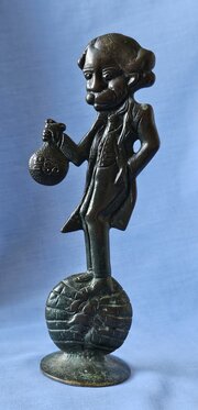 Bronze Figure Of David LLoyd George