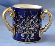 A Miniature Coalport Tyg 