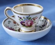 A Cute Miniature Cup And Saucer C1825 