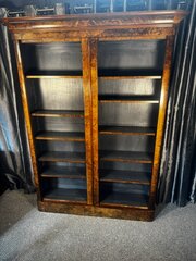 Burr Walnut Bookcase