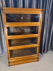 Golden Oak Barrister Bookcase
