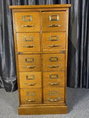 Oak Haberdashery Cabinet
