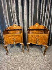 Pair Of Walnut Cabinets