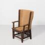 A stylish pine-framed Orkney chair