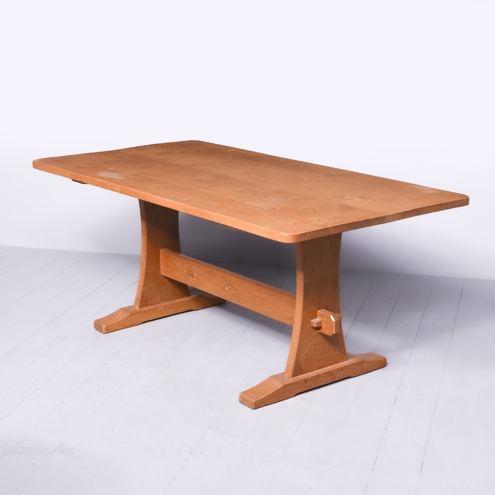 Antiques Atlas Acornman Oak Refectory Table And Set Of 6 Chairs