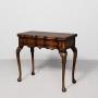 Crossbanded Figured-walnut Fold-over Game Tables