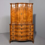Dutch Style Shaped Cabinet On Chest
