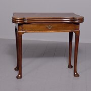 Early Rare George III Mahogany Games Table