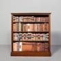 Edwardian Mahogany Open Bookcase
