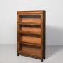 Four-section Oak Sectional Bookcase