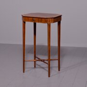George 111 Mahogany Occasional Or Lamp Table