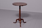 George 2nd Mahogany Tripod Occasional Table 