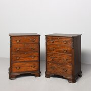 George 3rd Style Mahogany Chest Of Drawers 