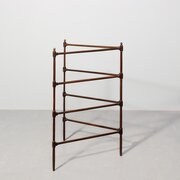 George III Folding Mahogany Towel Rail.