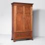 George III Inlaid Two Door Robe
