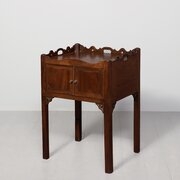 George III Mahogany Commode