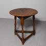 George III Oak Cricket Table