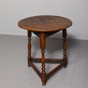 George III Oak Cricket Table