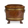 George III Oval Mahogany Wine Cooler