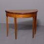 George III Satinwood Card Table