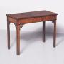 George III mahogany side table