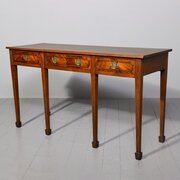 George III style mahogany hall or serving table