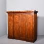 George IV Four-Door Mahogany Wardrobe