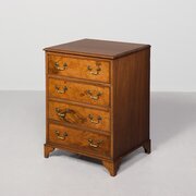 Georgian Style Walnut Chest Of Drawers