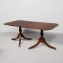 Georgian-style Pedestal Dining Table 