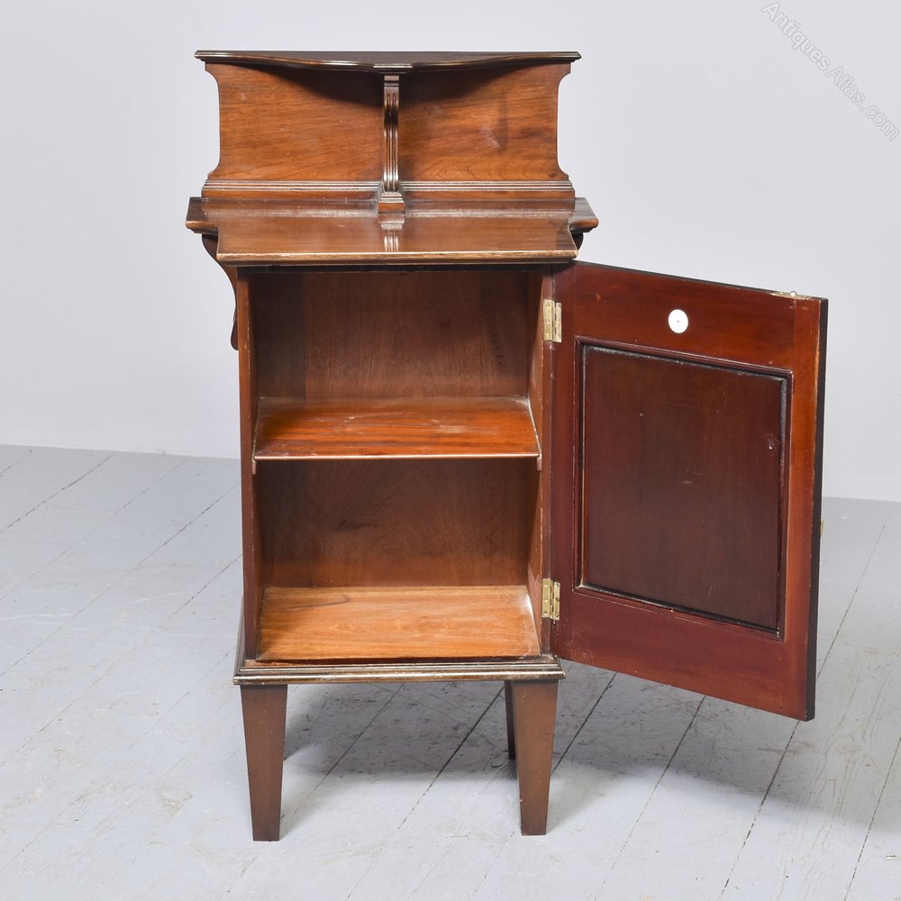 Inlaid Art Nouveau Bedside Antiques Atlas