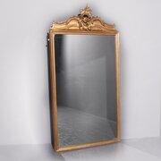 Large Victorian Giltwood Over-Mantle Mirror