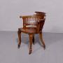 Late Victorian Mahogany Office Chair