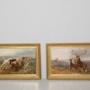 Magnificent large Highland Scene Oil Paintings