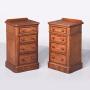 Mahogany Small Chest of Drawers / Bedside Lockers