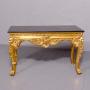Marble Top Gilt Wood Console Table