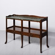 Marble Topped Buffet By ‘Whytock & Reid, Edinburgh