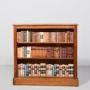 Mid-Victorian, neat-sized, mahogany open bookcase