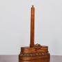 Monumental George IV Carved Mahogany Plate Stand 
