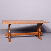 Mouseman Thompson RefectoryStyle Oak Dining Table