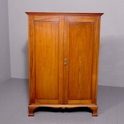 Neat Sized Georgian Style 2 Door Wardrobe