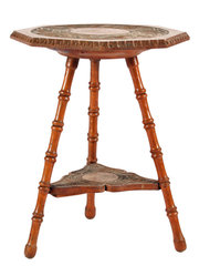 Oak Octagonal Occasional Table