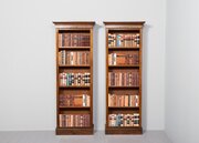Pair Of Mid-Victorian Tall Mahogany Open Bookcases